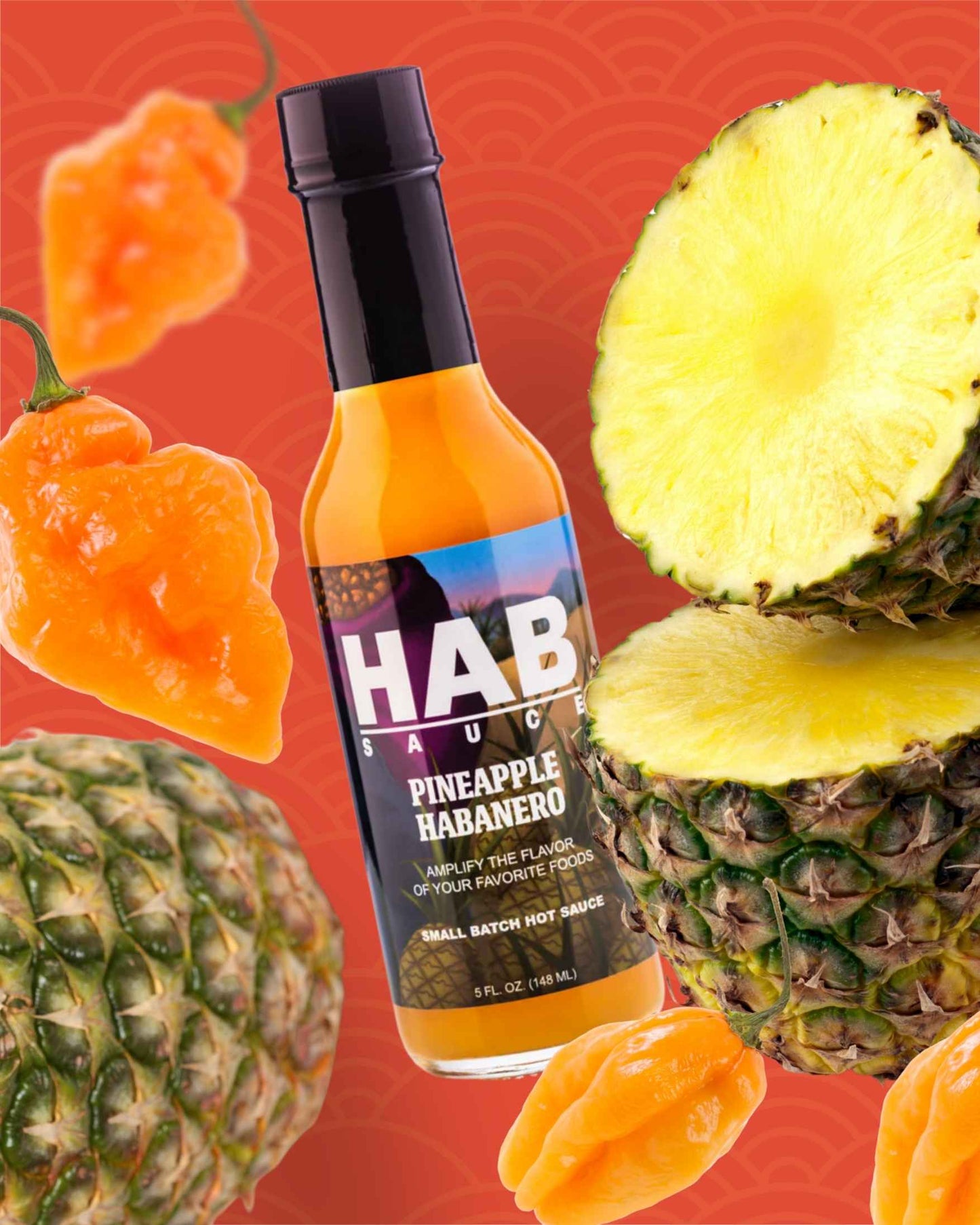 Pineapple Habanero 5 oz. bottle