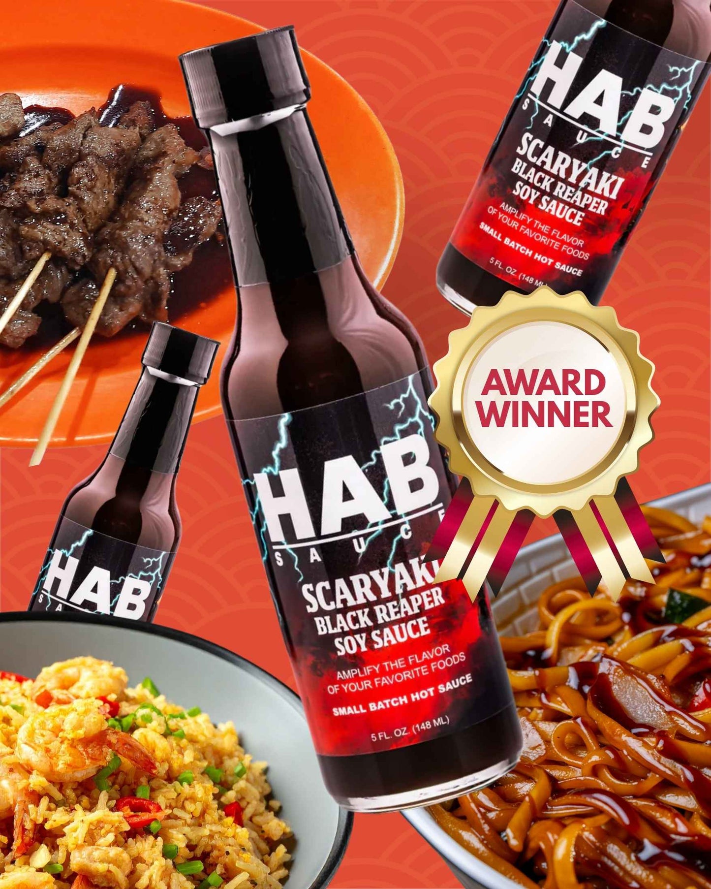 Scaryaki Black Reaper Soy Sauce