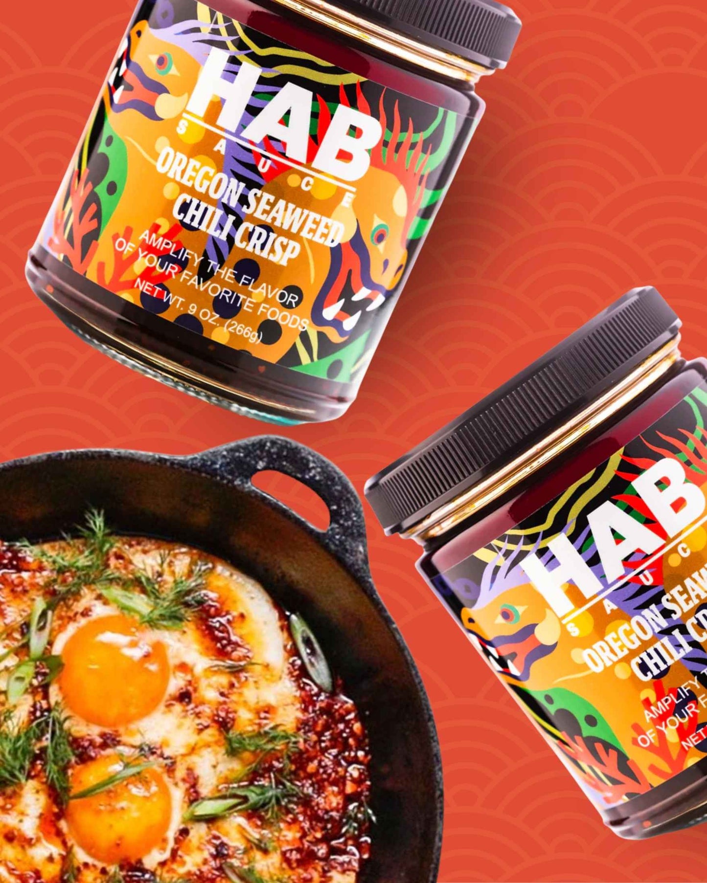Oregon Seaweed Chili Crisp HAB Sauce