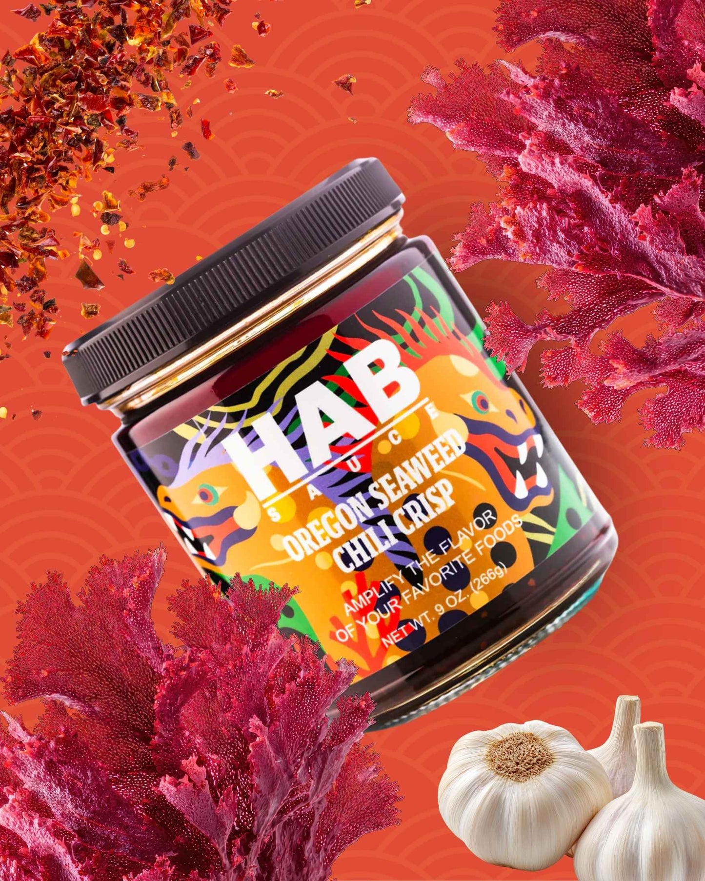 Oregon Seaweed Chili Crisp HAB Sauce