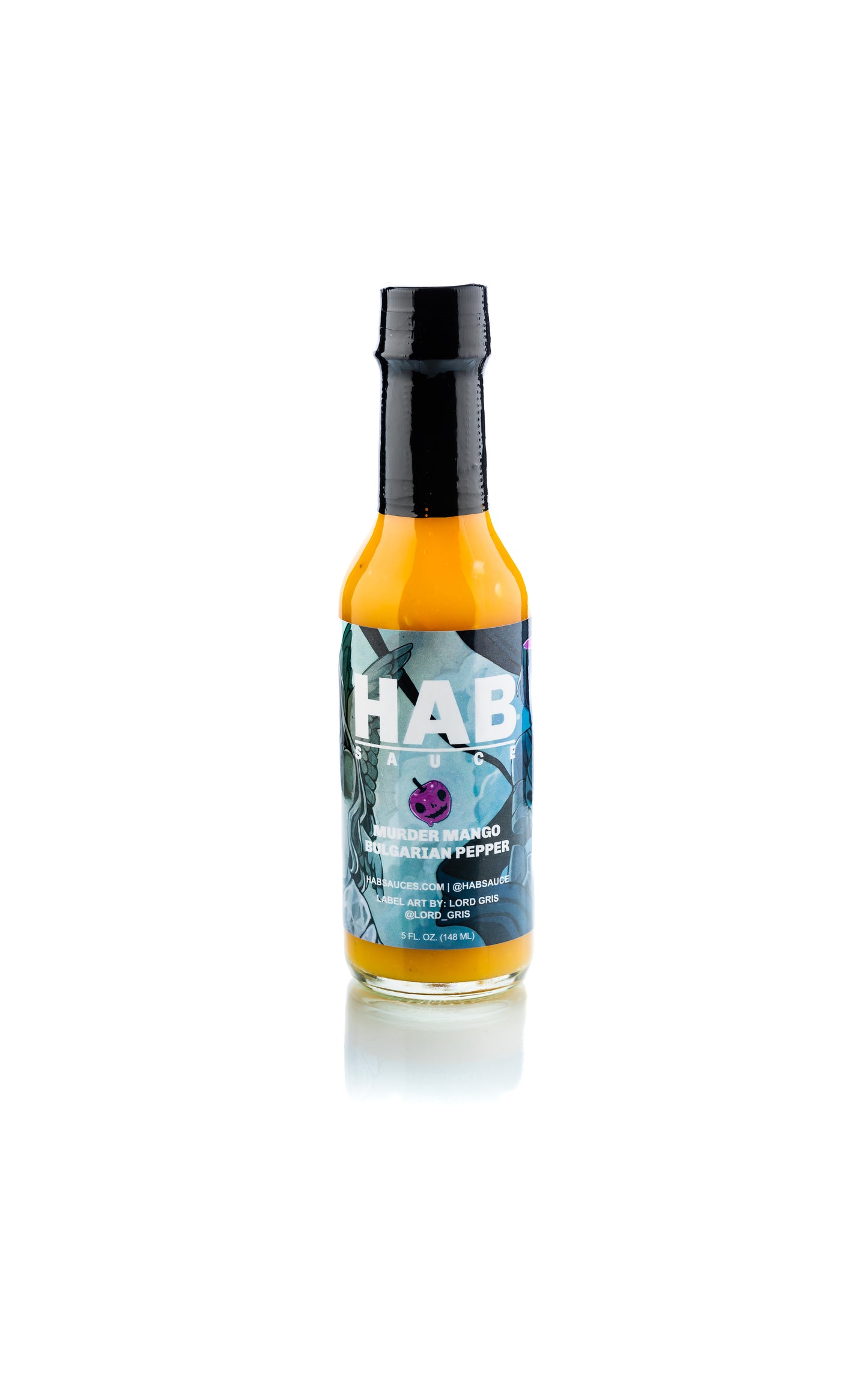 Murder Mango Bulgarian Pepper HAB Sauce Hot Sauce