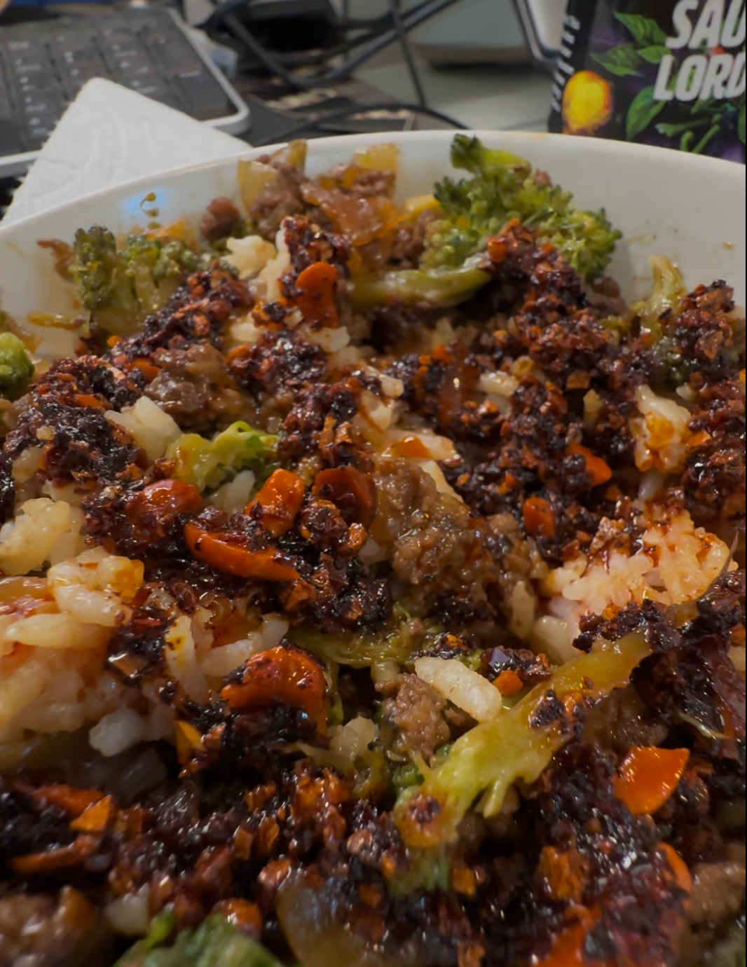 Extra Hot Spicy Seaweed Chili Crisp HAB Sauce