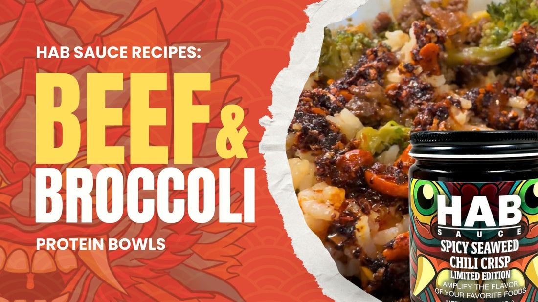 HAB Sauce Beef & Broccoli Protein Bowl - Perfect for Meal Prepping 💯