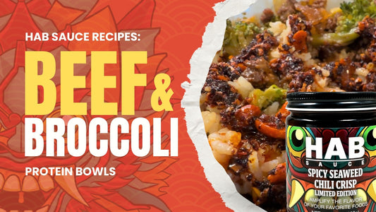 HAB Sauce Beef & Broccoli Protein Bowl - Perfect for Meal Prepping 💯