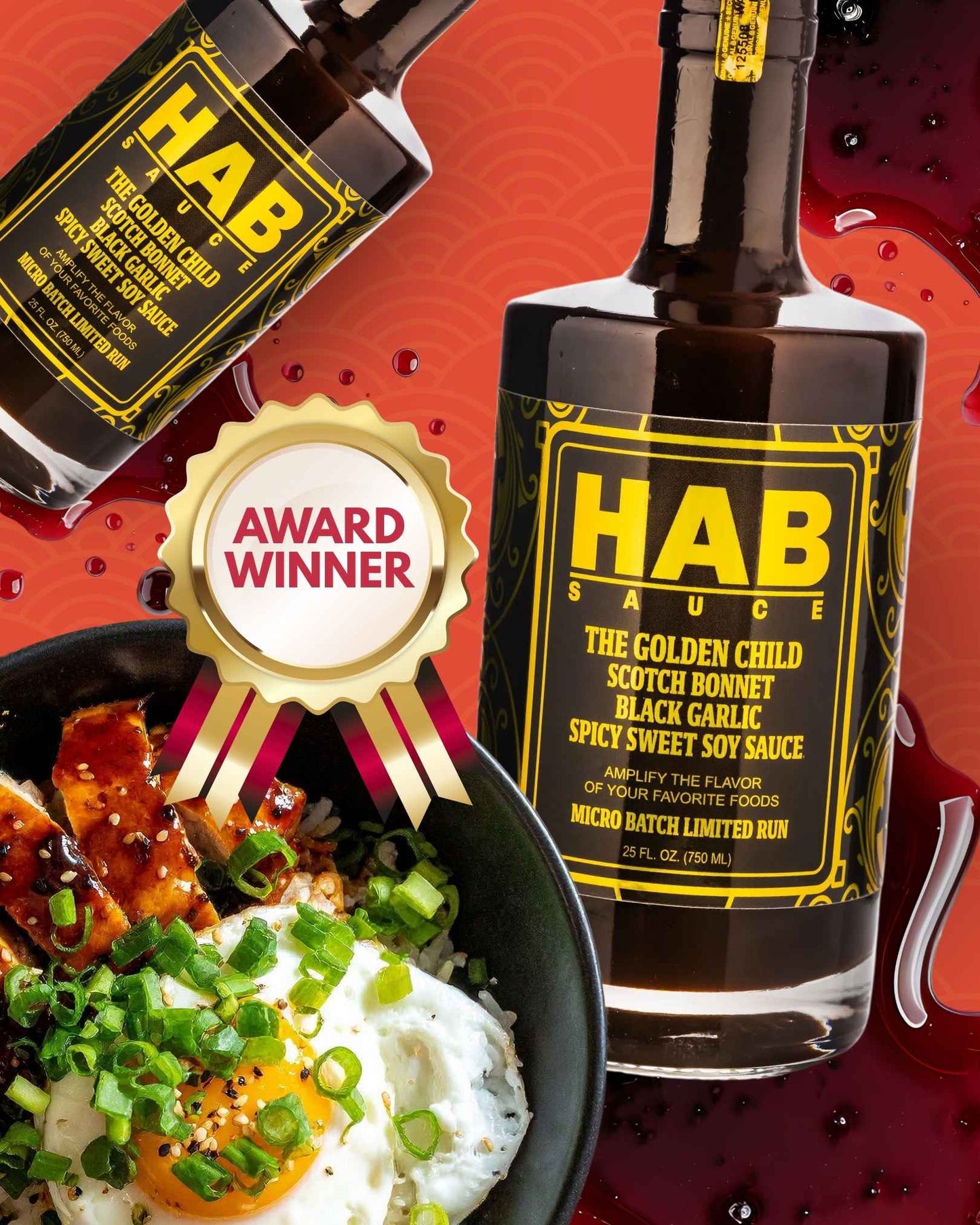 The Golden Child – Scotch Bonnet & Black Garlic Spicy Sweet Soy (Collector's Edition)