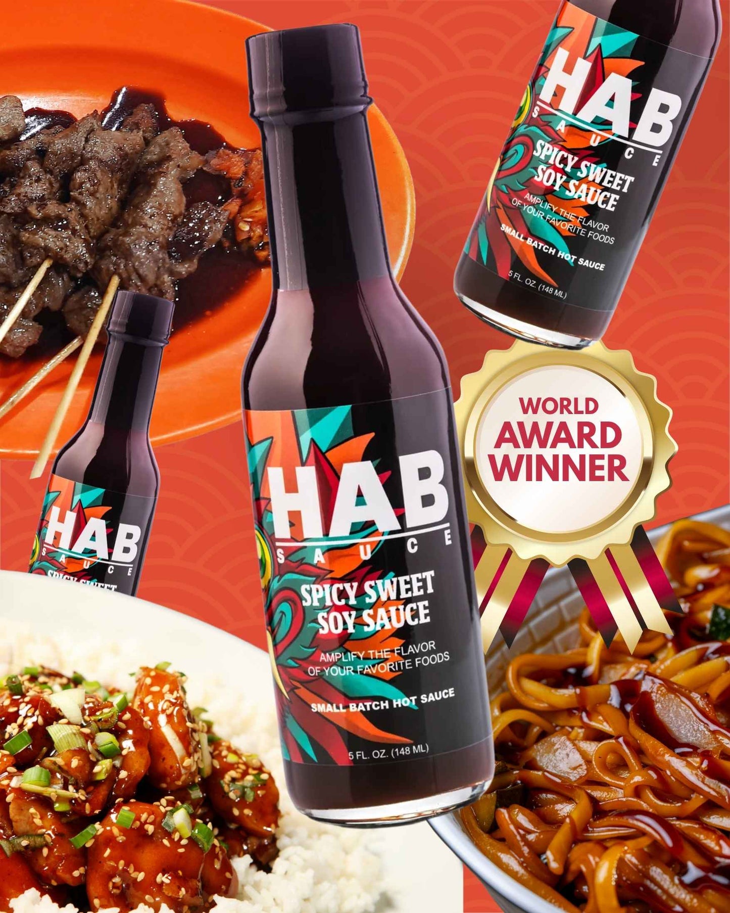 Spicy Sweet Soy Sauce "World Award Winner"