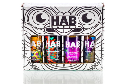 Hab Sauce 4 Pack Box