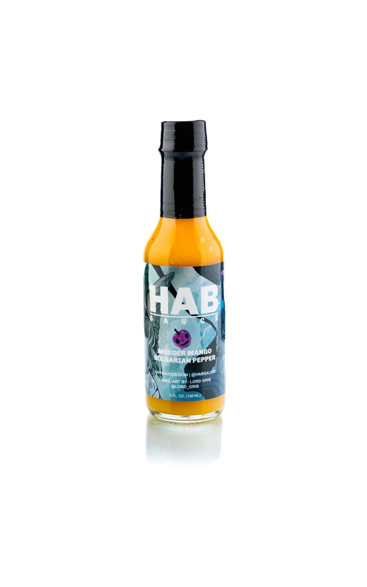 Murder Mango Bulgarian Pepper HAB Sauce Hot Sauce