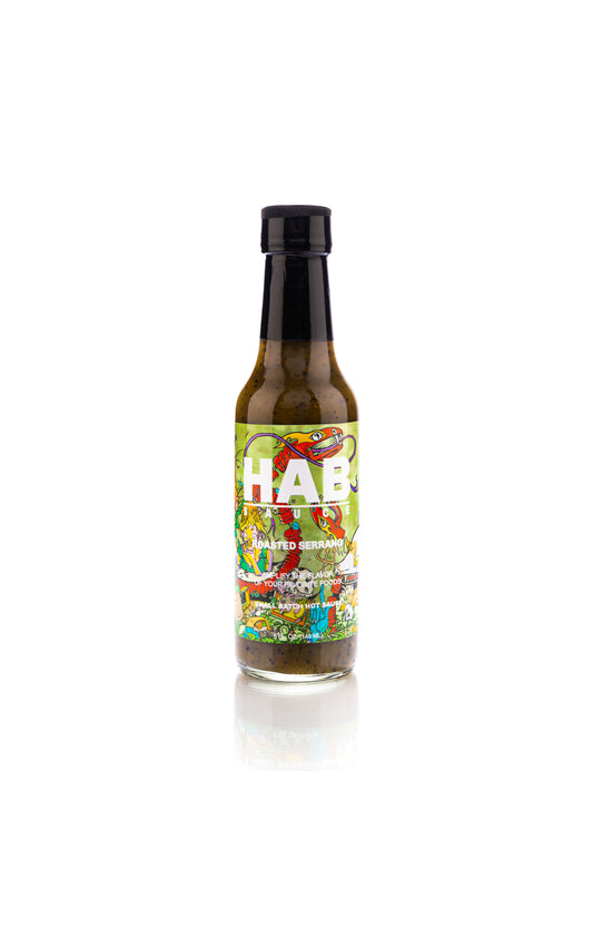 Roasted Serrano Label by Eatcho
