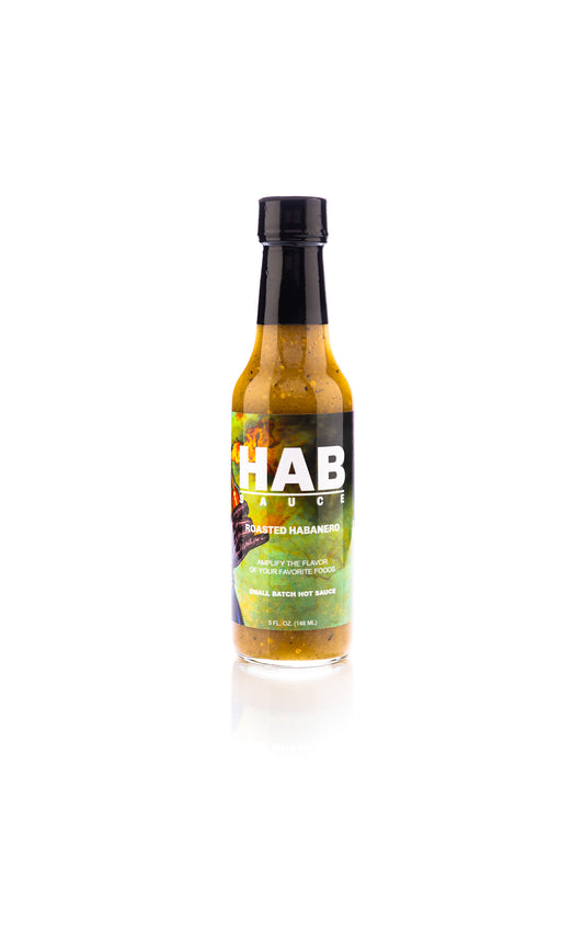 Fire Roasted (Heavy Garlic) Roasted Habanero Hot Sauce